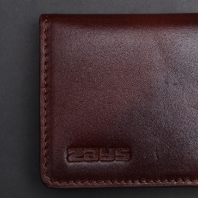 Picture of ZAYS Premium Leather Magnetic Card Holder – Slim & Eco-Friendly Mini Wallet for Unisex | Handmade, Secure, Compact & Stylish Design