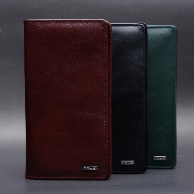Picture of Zays Handcrafted Premium Eco-Friendly Leather Long Wallet for Mobile & Many things – Slim, Durable & Stylish Wallet for Unisex – Top-Grain Leather, Compact & Lightweight (Chocolate)