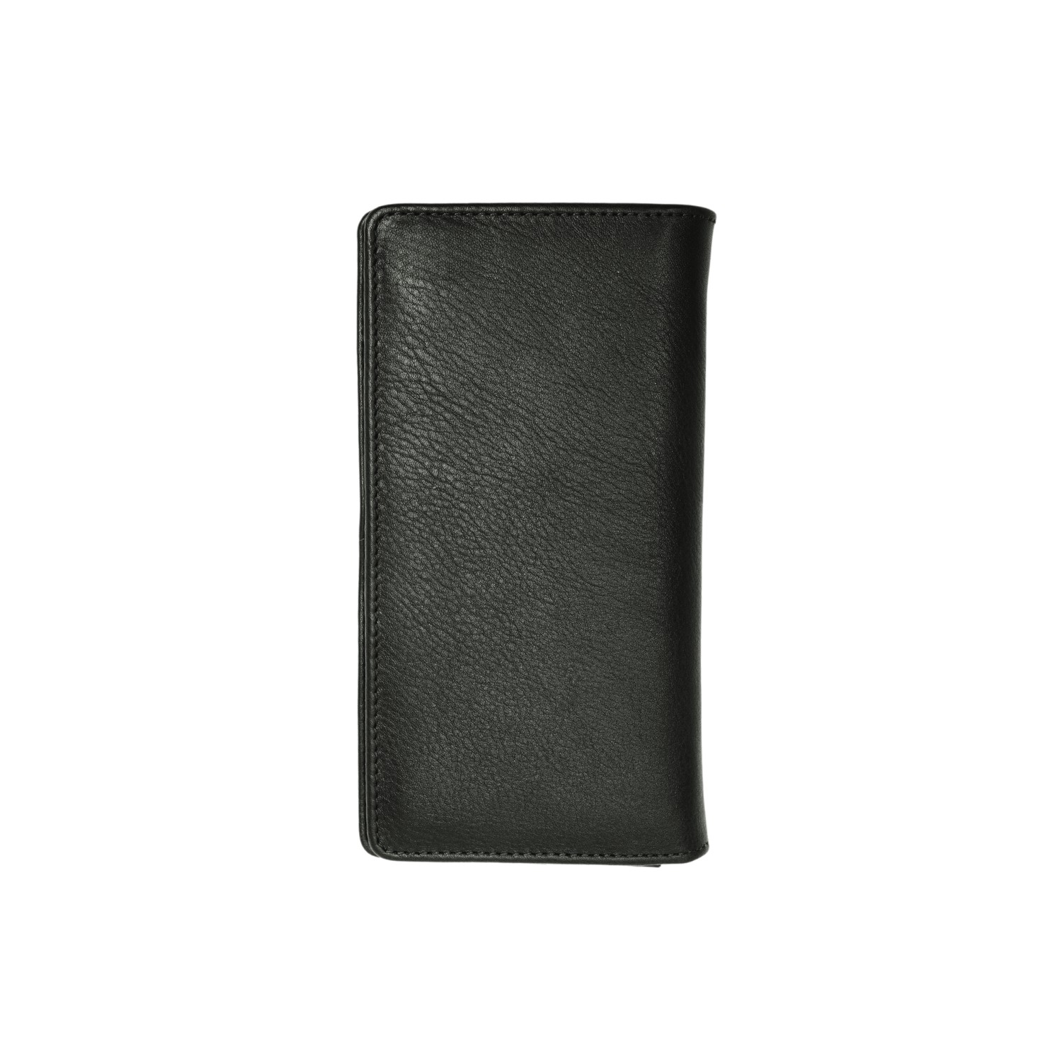 Picture of Zays Handcrafted Premium Eco-Friendly Leather Long Wallet for Mobile & Many things – Slim, Durable & Stylish Wallet for Unisex – Top-Grain Leather, Compact & Lightweight (Black)