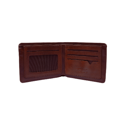 Picture of Zays Handcrafted Premium Eco-Friendly Leather Bifold Wallet – Slim, Durable & Stylish Short Wallet for Unisex – Top-Grain Leather, Compact & Lightweight (Deep green)