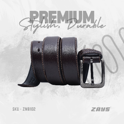 Picture of ZAYS Special Bundle: Premium Leather Belt, Card Holder Mini Wallet & Exclusive Gift Voucher | Limited Time Deal & Stock | Huge Savings on Quality Leather Accessories
