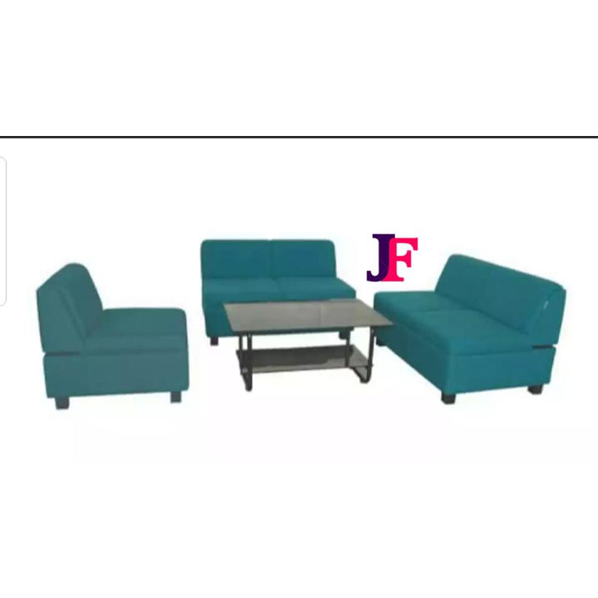 Picture of Arm Less Artificial Leather Sofas 5 Seats -  For Home/ Office  Sofas Finest quality imported accessories ensure the strong structure
