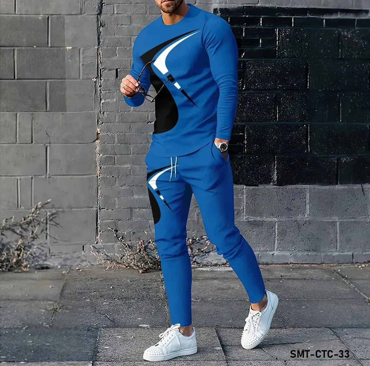Buy New full Sleeves T-Shirt & Full Trouser Combo (Set) for Man Online Best Price In Bangladesh