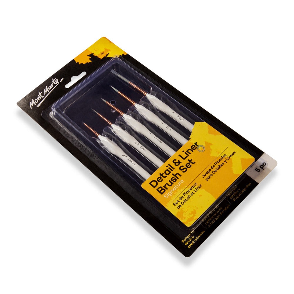 Buy mont-marte-detailliner-brush-set-5pc at Best Prices in Bangladesh