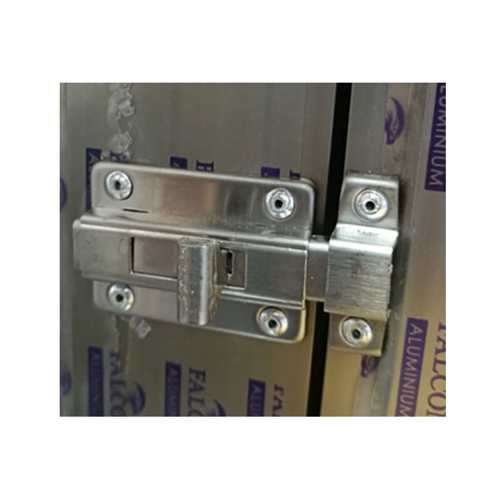 Picture of Protector Aluminium Glass Door Gold Way LH 82'' *30'' 
