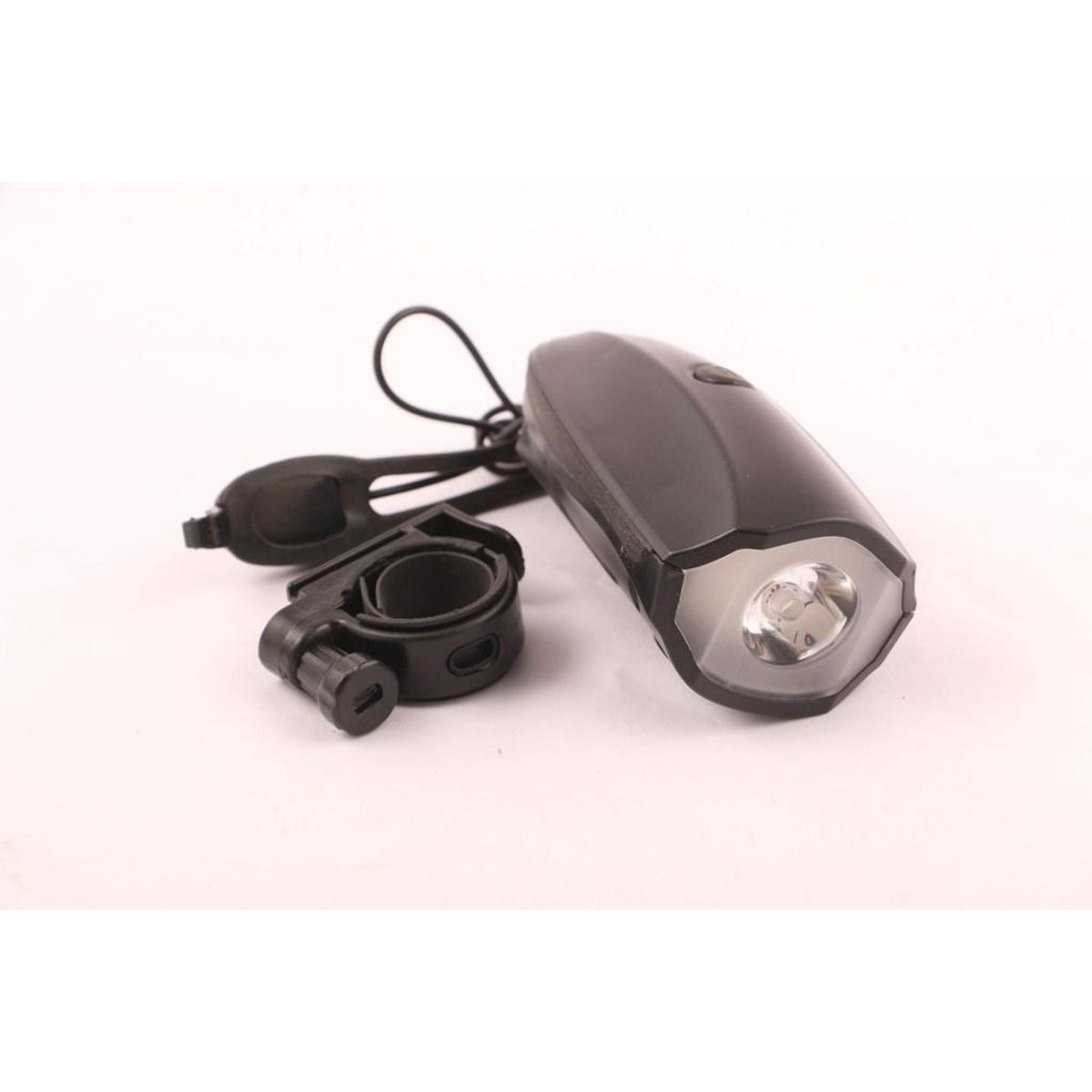 Picture of 2 in 1 bicycle white L.E.D horn flash