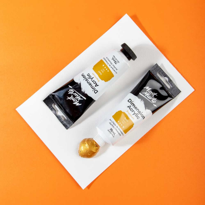 Buy Mont Marte Dimension Acrylic 75ml-Gold at Best Prices in Bangladesh