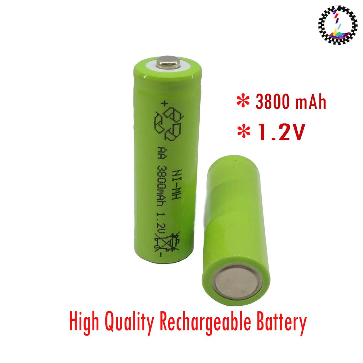 Picture of AA 1.2V 3800 mAh Rechargeable Ni-MH-Batteries 2pcs