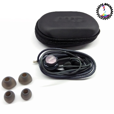 Picture of Ear Earphone With Leather Box-Black - Headphone - Headphone
