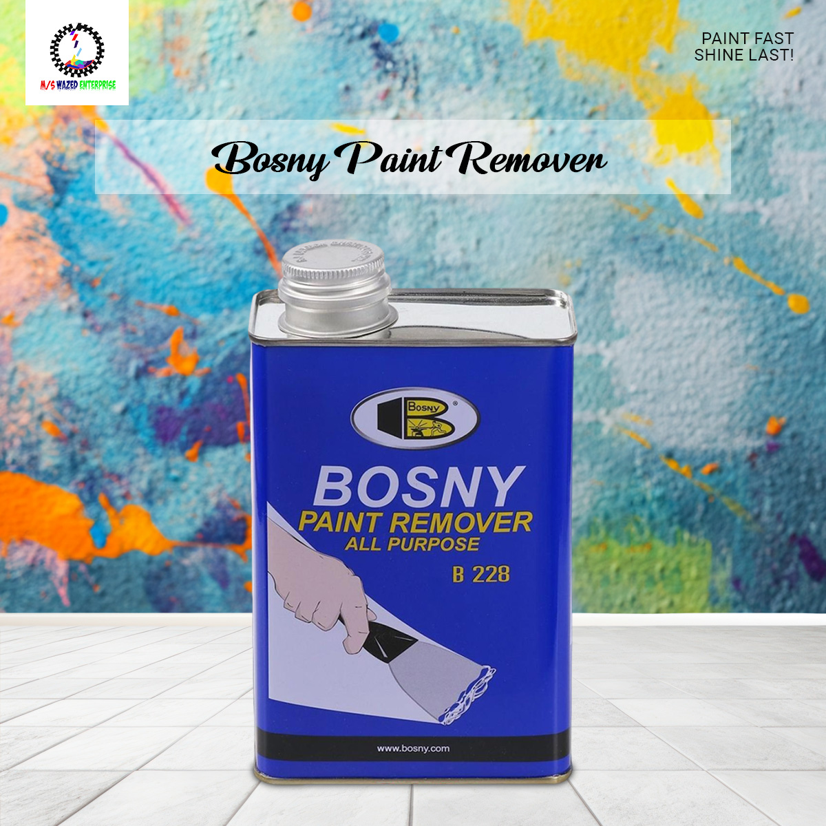 Picture of Bosny Paint Remover for All purpose