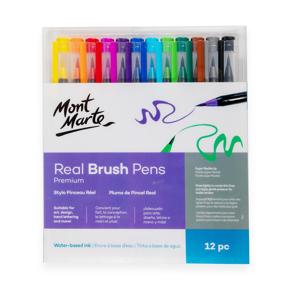 Buy mont-marte-real-brush-pens-12pc at Best Prices in Bangladesh