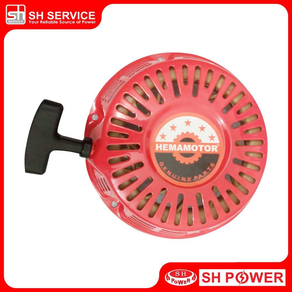 Picture of 2KW, 2.5KW, 168F, 170F, Generator Recoil Starter Assy Replace recoil starter gasoline/octane/petrol generator engine spare parts