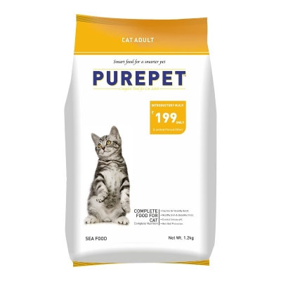 Picture of Purepet Adult Dry Cat Food Real Chicken 7kg