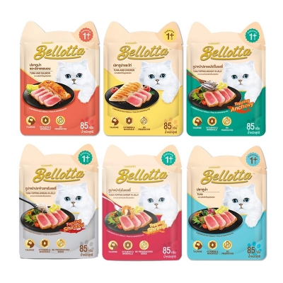 Picture of Bellotta Premium Pouch Tuna Topping Shrimp in Jelly 85gm