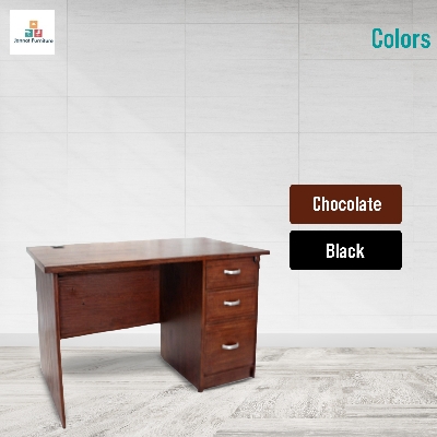 Picture of Office Table , Size -l-48 + w-24 + h-30 inch For Home and Office Use .•	Best quality particle Board imported from Malaysia