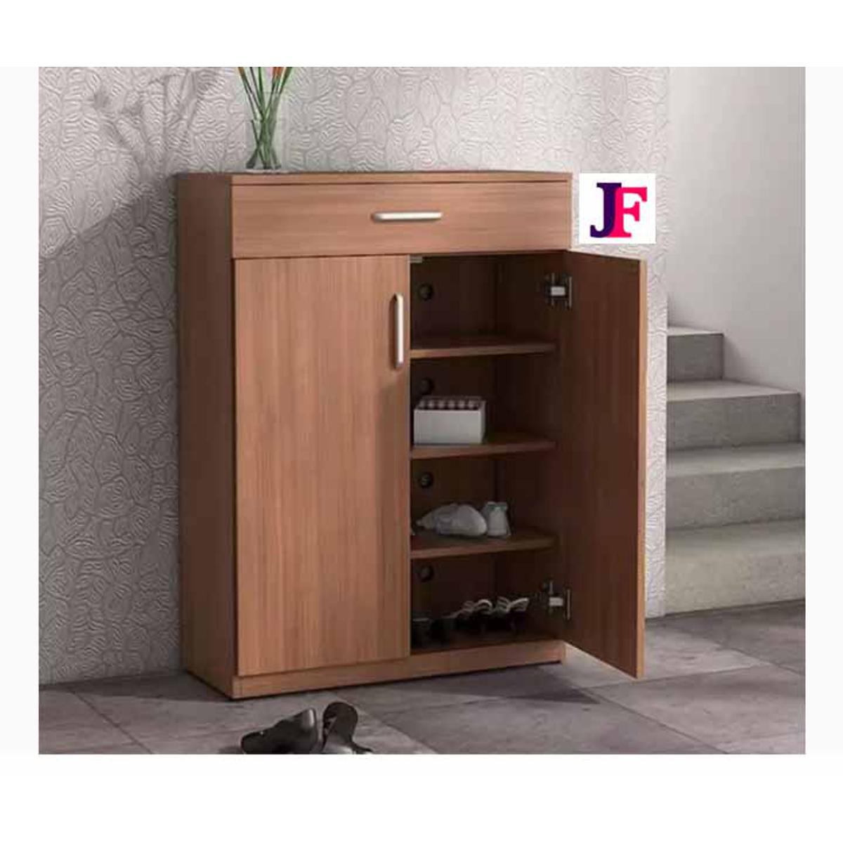 Picture of Shoe rack , Size -L-30+W-12+H-36 inch For Home and Office Use .•	Best quality particle Board imported from Malaysia
