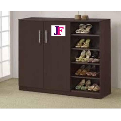 Picture of Three Part Shoe Rack , Size-L-36 + W-12 Inch For Home and Office Use .Best quality particle Board imported from Malaysia