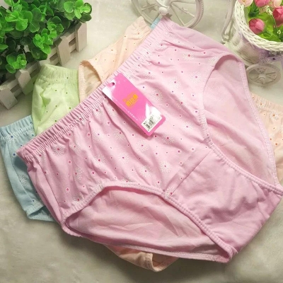 Picture of Cotton Printed Panty For Women - 3 pieces Set 3 Color