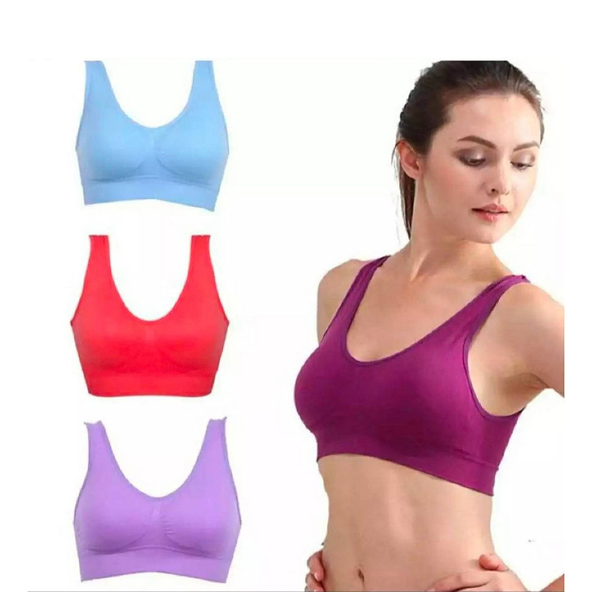 Picture of comfortable Cotton bra for girls Imported China