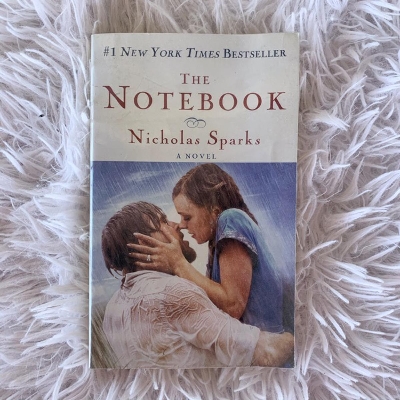 Picture of The Notebook by Nicholas Sparks -Yellow  -Paperback