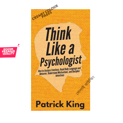 Picture of Think Like a Psychologist by Patrick King
