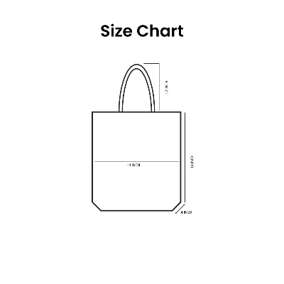 ff White Color Tote Bag with Zipper and pocket