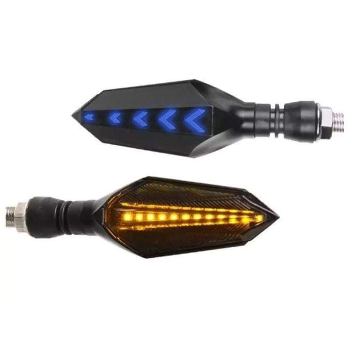 Picture of LED Motorcycle Indicator Light for any motorcycle signal light দু'দিকই জ্বলে 2pis