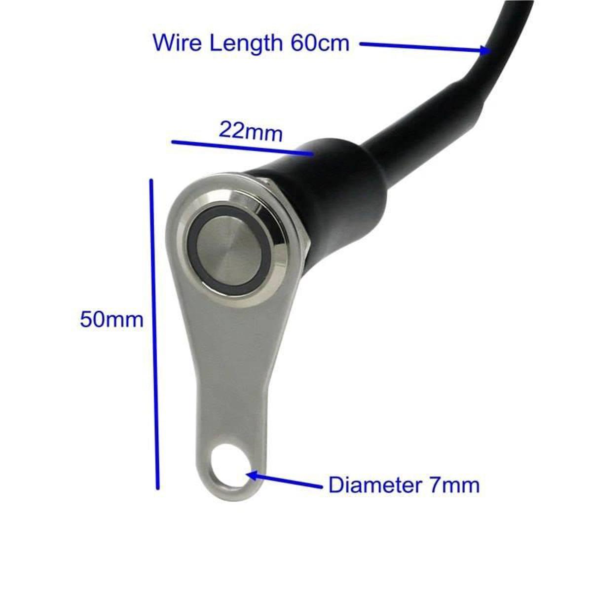 Picture of LED Metal ON/OFF Switch for Motorcycle