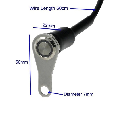 Picture of LED Metal ON/OFF Switch for Motorcycle