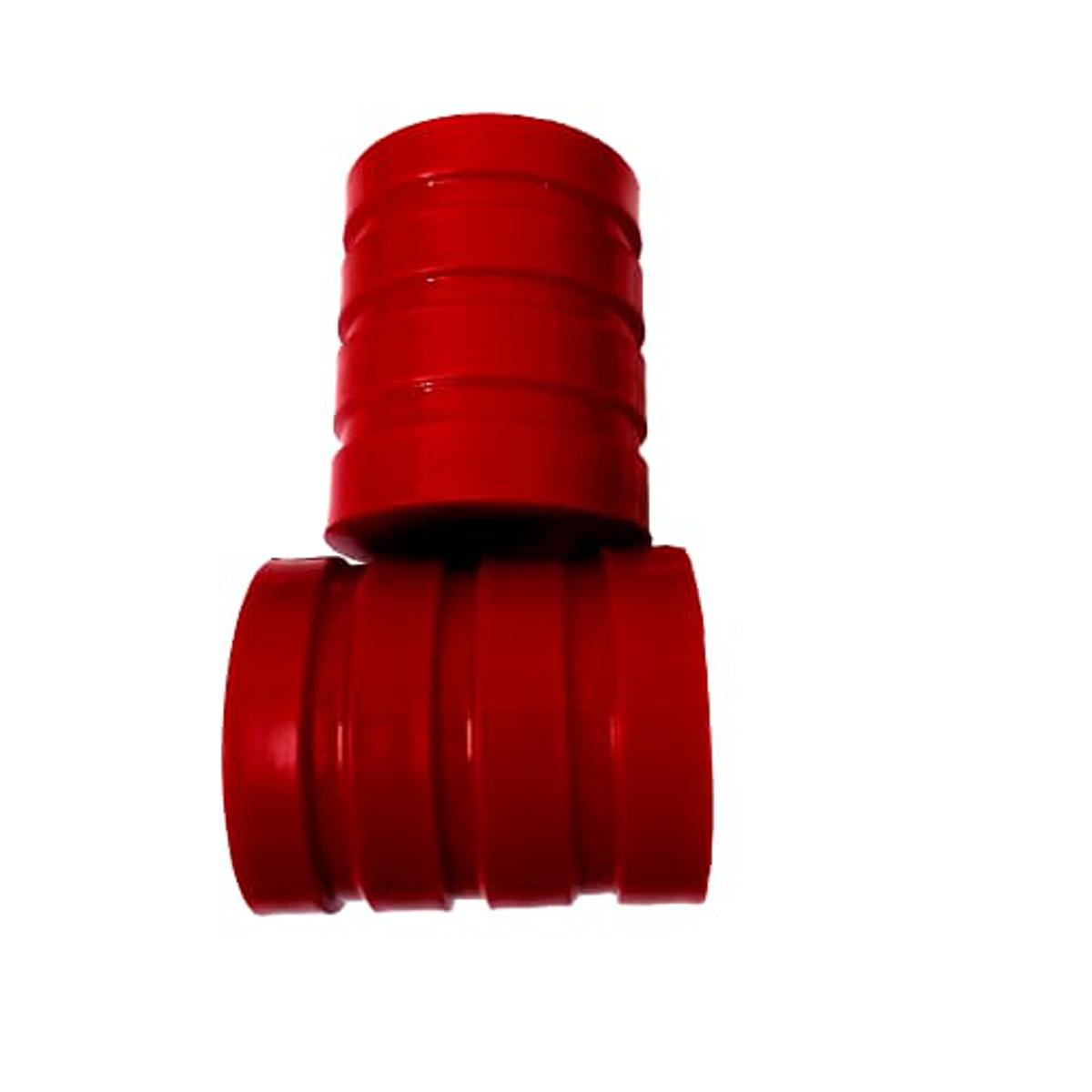 Picture of Bumper Gutli Rubber cap  for Motorcycle red color - 2 pis