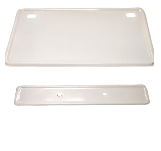 Picture of Number Plate For Holder for Bike / Motorcycle Universal Licence Plate