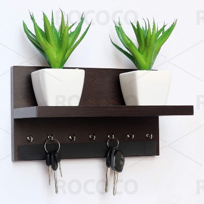 Picture of Karigor BD Wall Mounted Key hanging Holder Shelf Home Decor Shelves Wall Decoration Items