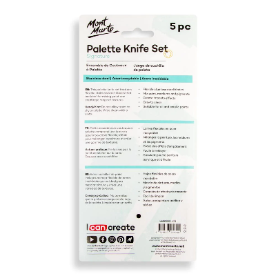 Buy Mont Marte Studio Platte Knife Set 5pc-Stainless at Best Prices in Bangladesh