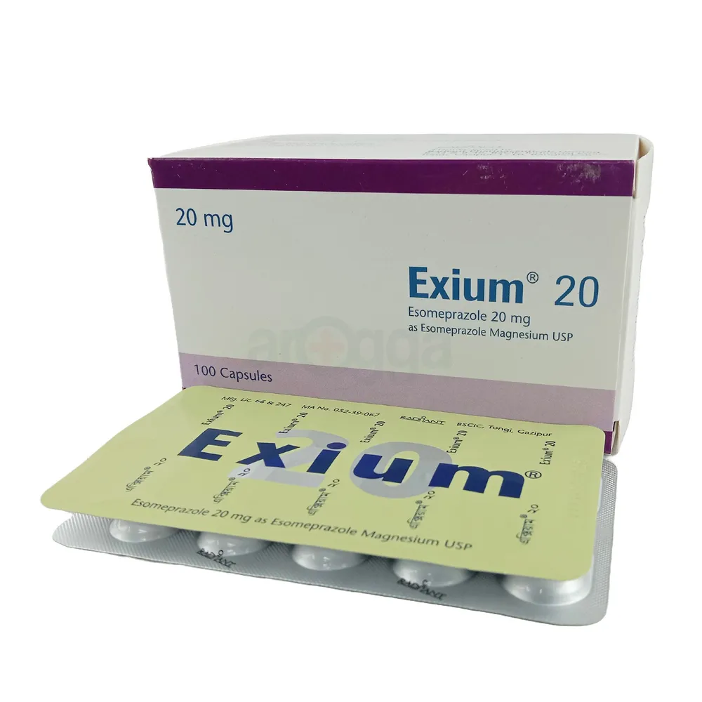 Picture of Exium 20 mg