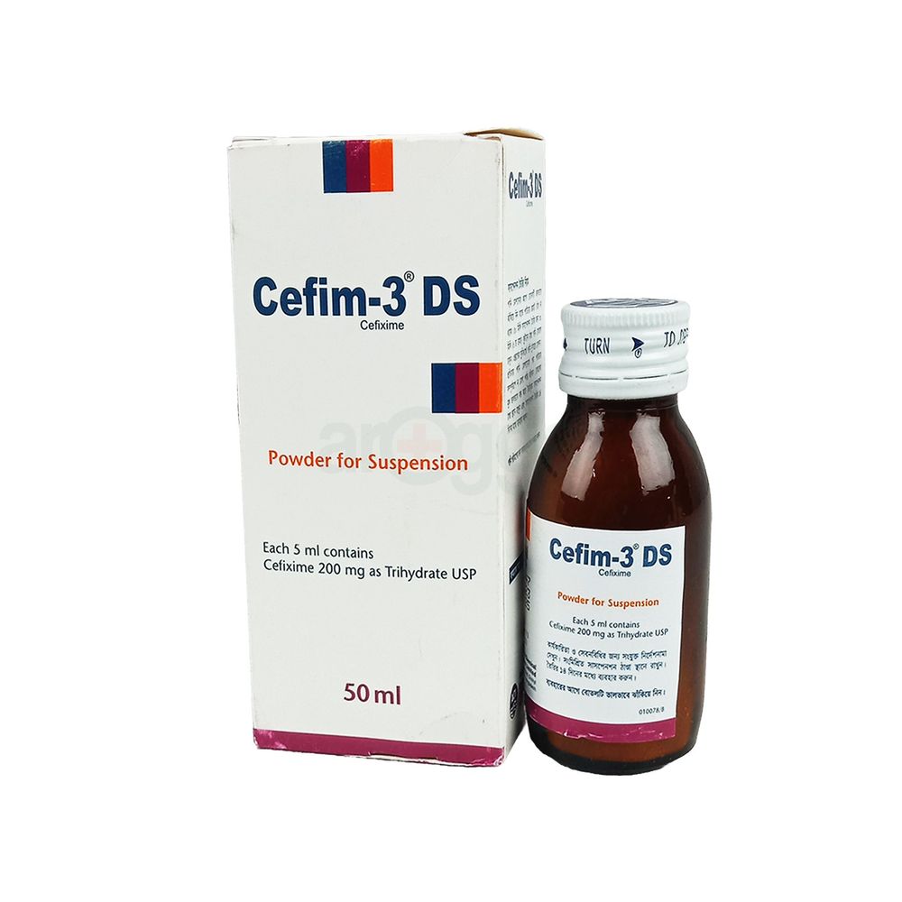 Picture of Cefim-3 DS 50ml syp