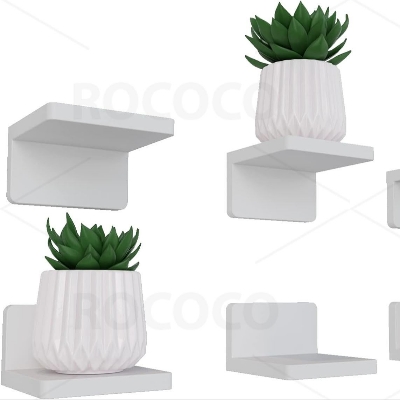 Picture of 3 Pieces Mini Wall hanging Shelf Home Decore Shelves Wall Decoration Items