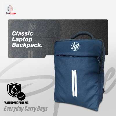 Picture of Classic Travel Backpack for Men and Women - Travel Bag - Waterproof Fabric - Laptop Bag - Rainproof - Blue