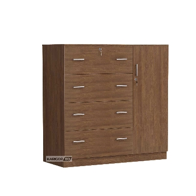 Picture of Office Storage Organizer File Cabinet Sideboard Printer Stand File Rack with Drawers- Model 3D0P5S by KARIGOR