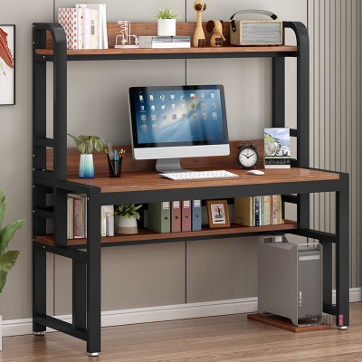 Picture of Adjustable Desk Storage Organizer Display Shelf Book Rack – Multi-Level Storage Solution for Office, Home, or Study – Stylish and Functional