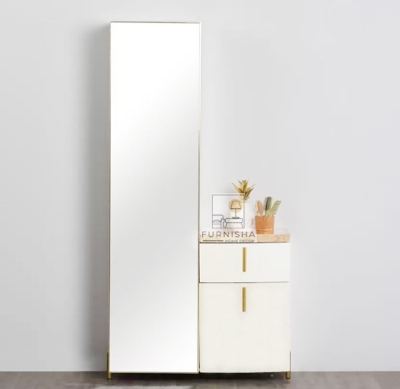 Picture of  Furnisha Home Centre Full Mirror Dressing Table with inner Shelf & Side Drawer