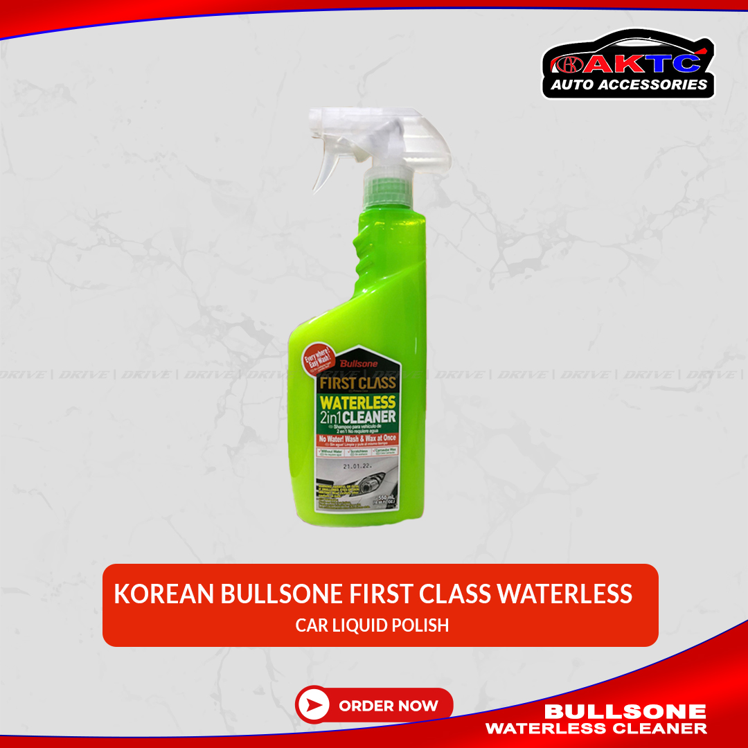 KOREAN BULLSONE FIRST CLASS WATERLESS,car LIQUID polish,bullsone car polish,bulsone waterless cleaner,first class water less CAR SHAMPOO & WAX cleaner,shampoo,waterless cleaner AKTC auto accessoriesonline shop bangladeshothoba.com