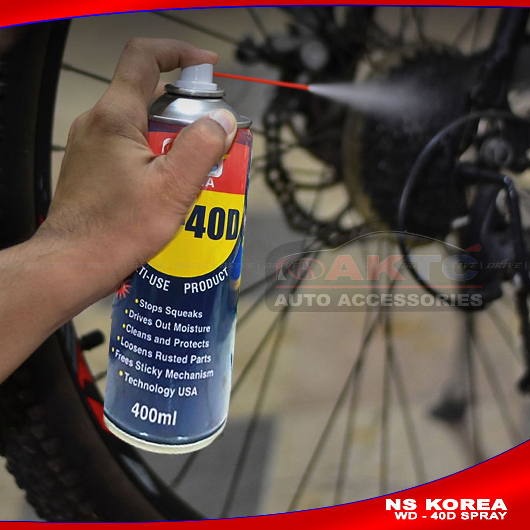 NS KOREA WD 40 - Multi Cleaning ANTI RUST Spray-400 ML (ORGNAL) AKTC auto accessoriesonline shop bangladeshothoba.com