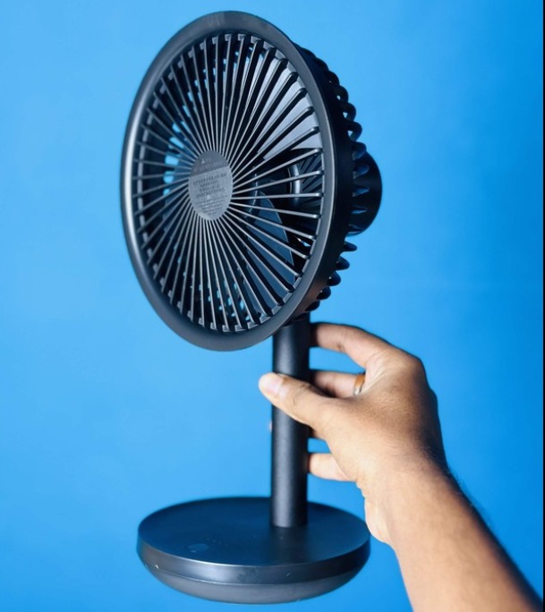 Picture of Aisolove F5 5W USB 4000mAH Rechargeable Desktop Stand Fan Use Upto 10 Hours