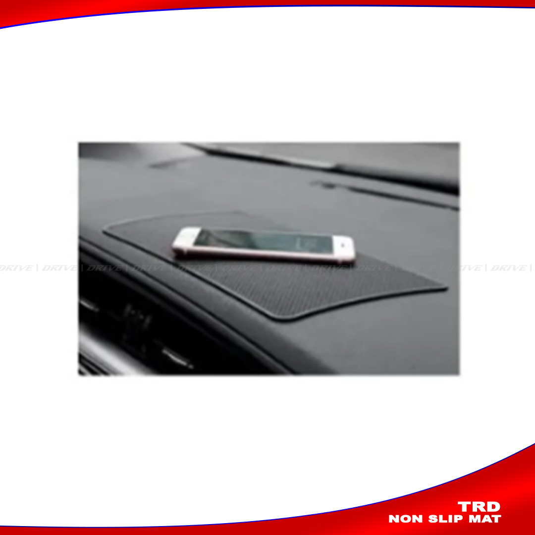 Anti slip mat for car|CAR DASHBOARD MAT| NON SLIP MAT- Black TRD AKTC auto accessoriesonline shop bangladeshothoba.com Meta keywords