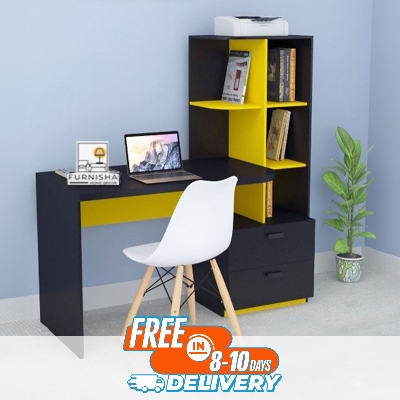 Picture of Modern Reading Table With Storage Holder Portable And Foldable Laptop - Computer Table - Stay Organized With Convenient Storage Solution