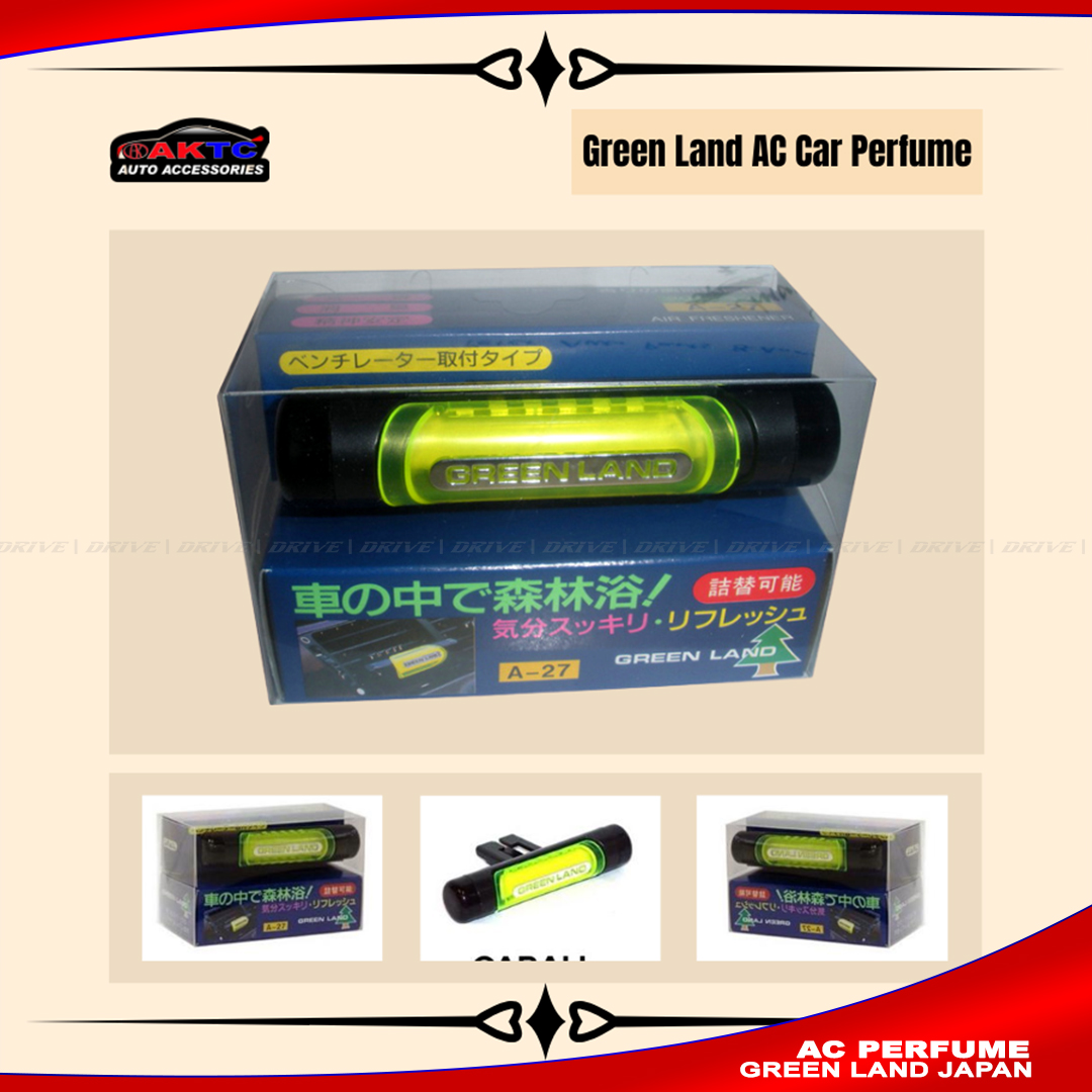 Car A/C Perfume - Green AKTC auto accessoriesonline shop bangladeshothoba.com