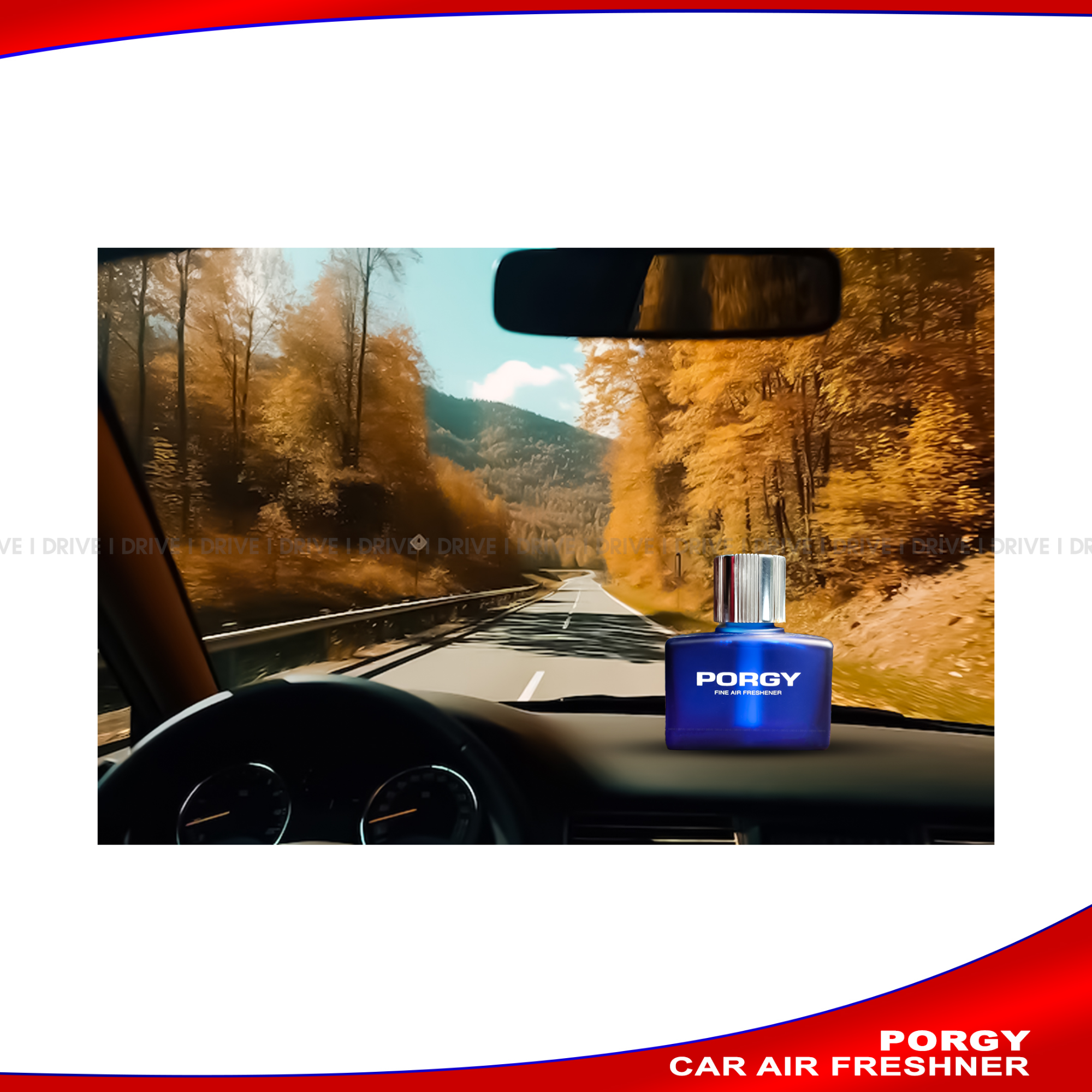 PORGY CAR AIR FRESHENER CAR PERFUME LIQUID CAR PERFUME (1 PC) AKTC auto accessoriesonline shop bangladeshothoba.com