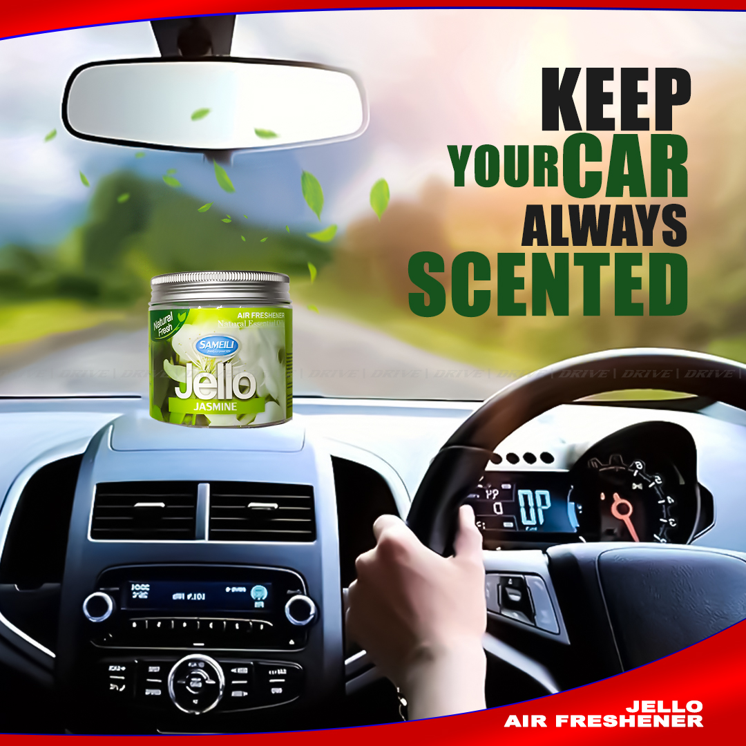 JELLO CAR AIR FRESHENER | CAR GEL PERFUME |CAR DRY PERFUME-JASMINE AKTC auto accessoriesonline shop bangladeshothoba.com