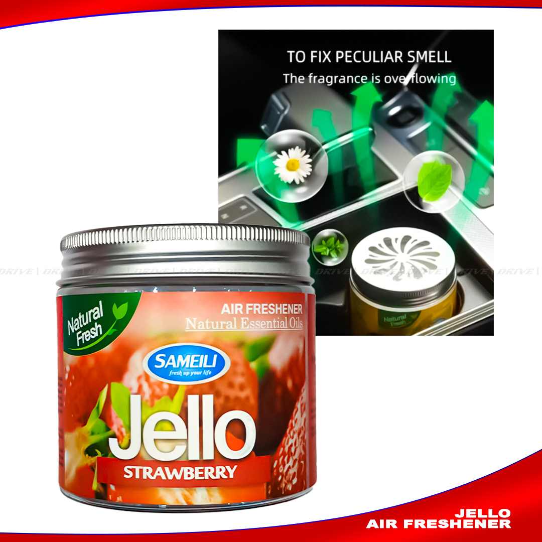 JELLO CAR AIR FRESHENER | CAR GEL PERFUME |CAR DRY PERFUME-STRAWBERRY AKTC auto accessoriesonline shop bangladeshothoba.com