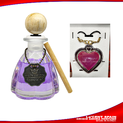 LACENT Spain Origin Aroma Diffuser | CAR PERFUME | car air Fresheners, Luxury Car Perfume-Korea-Lavender purple AKTC auto accessoriesonline shop bangladeshothoba.com